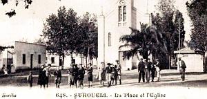 2709- Staoueli - Place et Eglise2